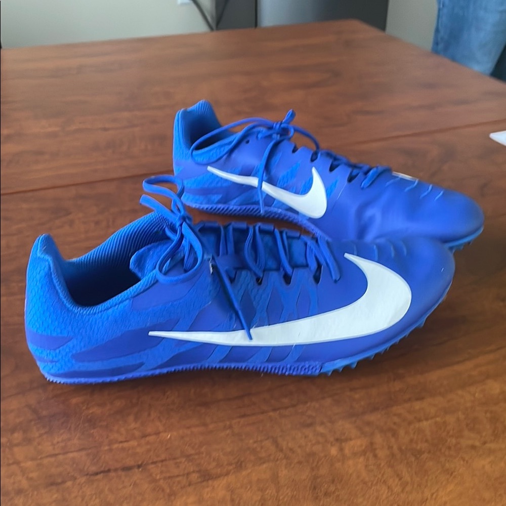 Nike Blue Track Spikes